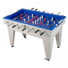 Taula de futbolí en color Blau